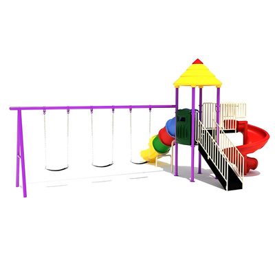 MYTS Mega Adventure Playcell kids swings and wavy slide